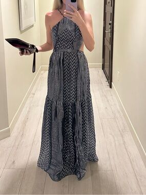 Anthropologie Mahila Reva Halter Maxi